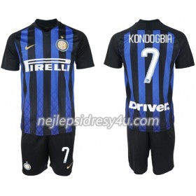 Fotbalový Dres Inter Milán KONDOGBIA 7 Dětské Domácí 2018/19